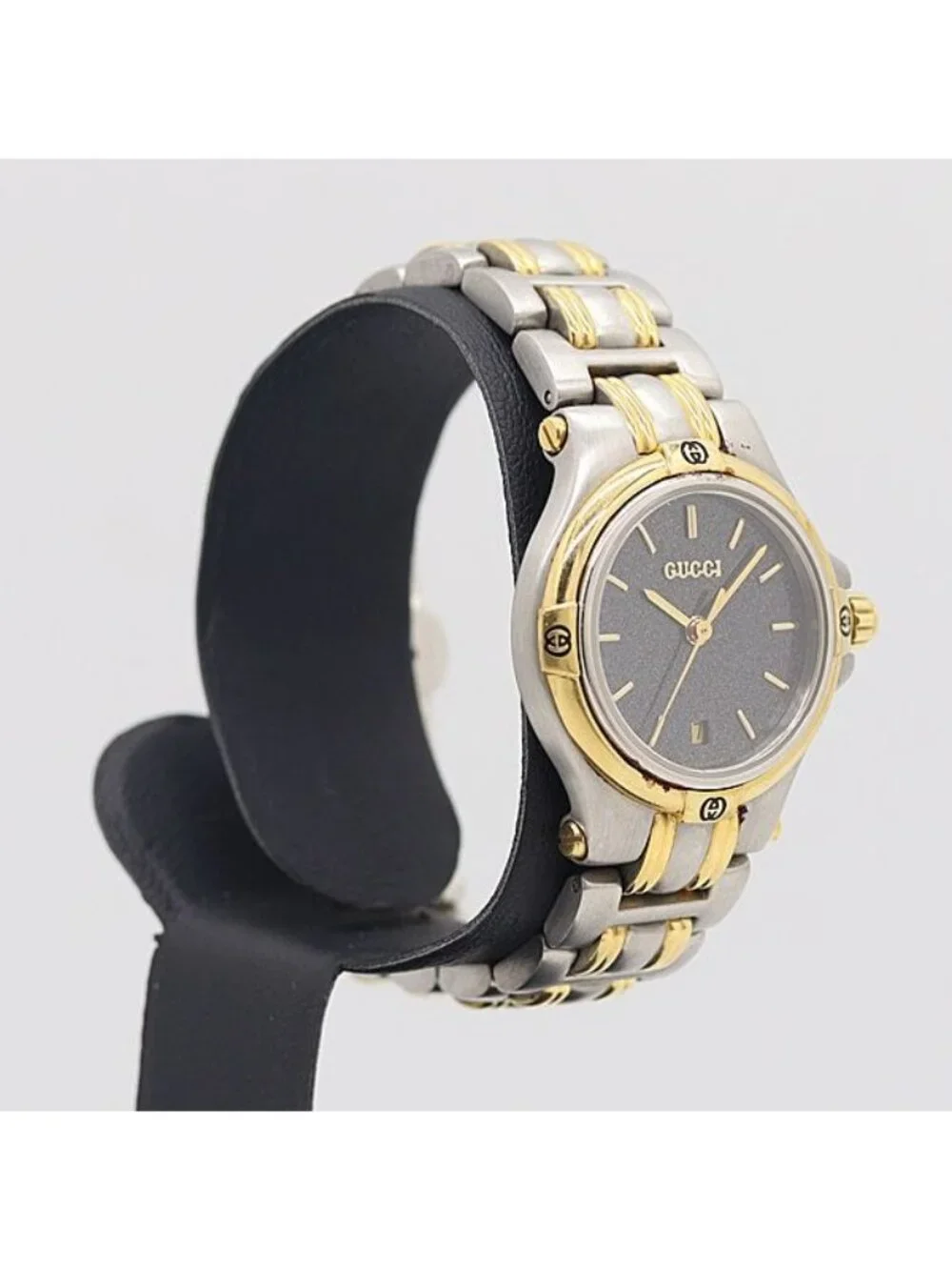 Gucci Quartz Date Gray Dial Watch